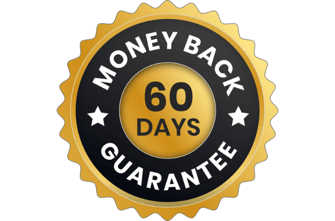 60- days Money Back Guarantee